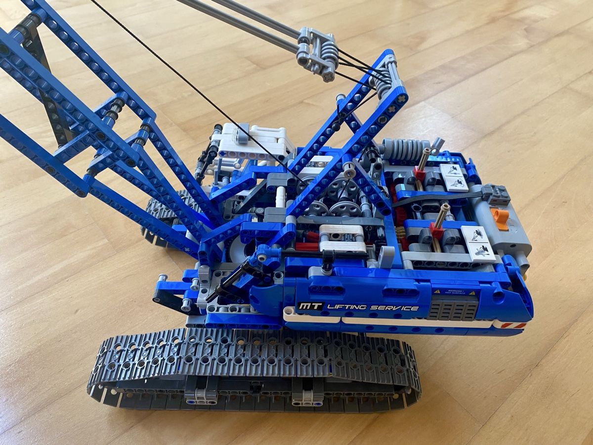 Lego Giocattoli: Lego Technik 42042 blauer Seilbagger – Nuovo (secondo la descrizione) da Küssnacht am Rigi venduto da Hluchs 3