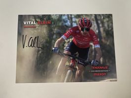 Vital Albin Autogrammkarte - Mountainbike