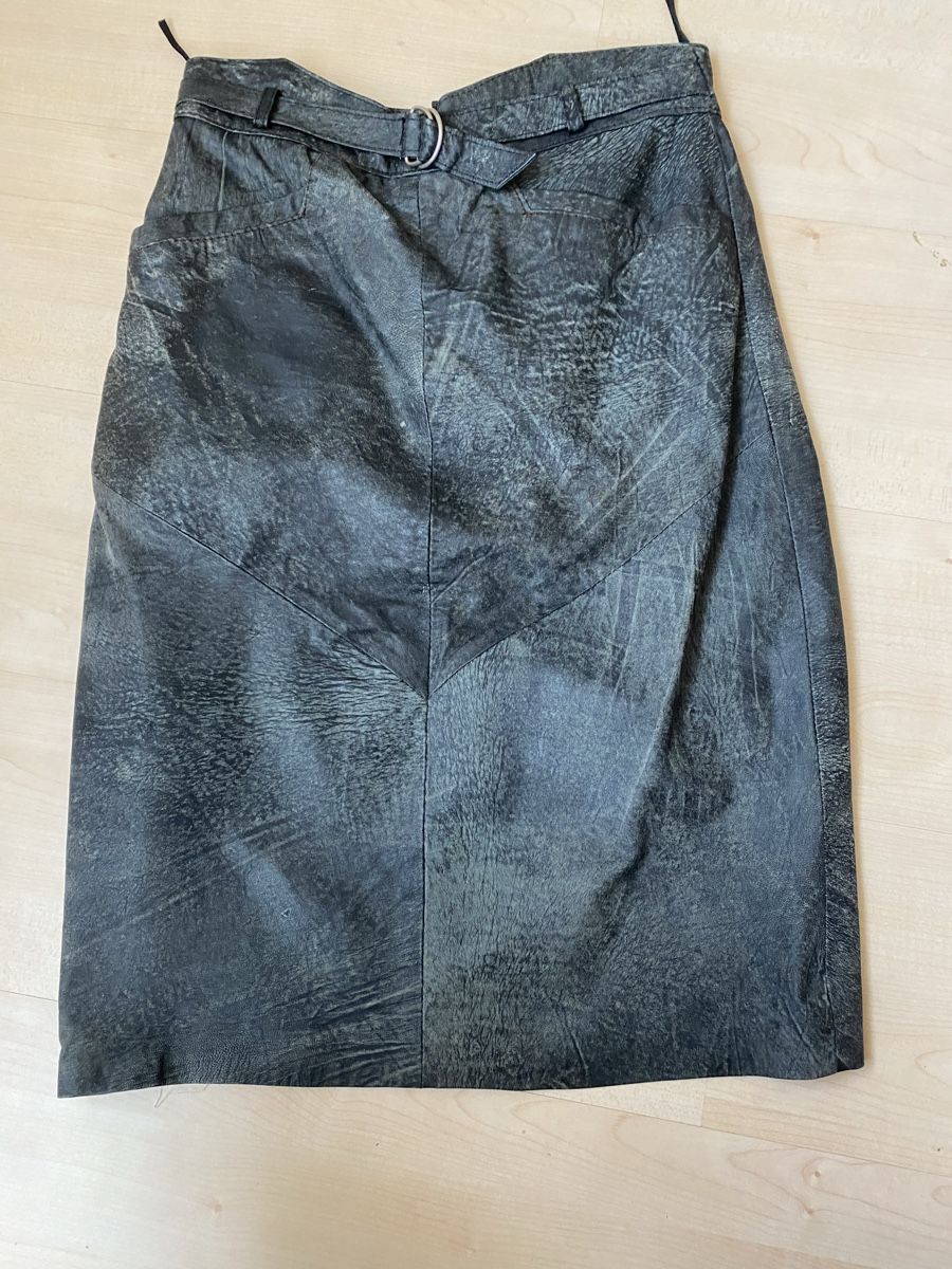 Jupes: Vintage Lederrock, Grösse S, Echtleder – D'occasion à Buchrain par Sisi83 1