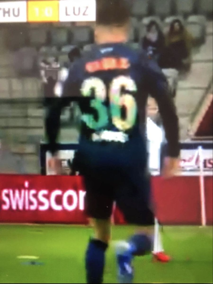 Nike Canottiere & Pantaloni: Matchworn FC Thun – Usato da Chur venduto da Cdk1 4