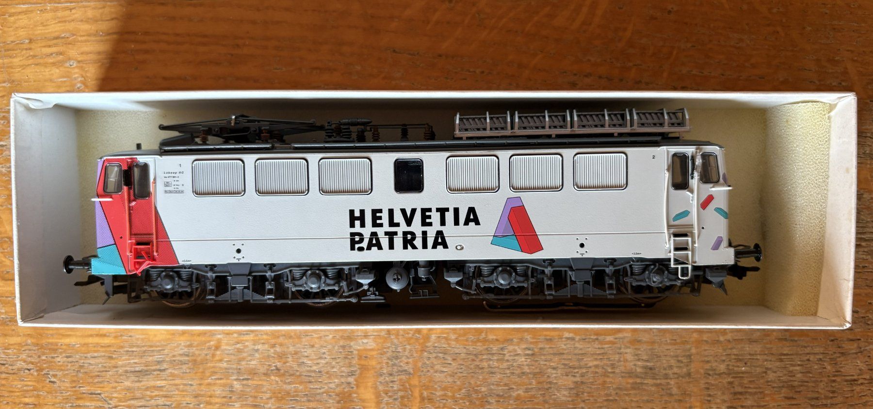 Modellini di ferrovie: Brawa H0 AC E-Lok BR E 42 Helvetia Patria – Usato da Volketswil venduto da zwitsch33 4