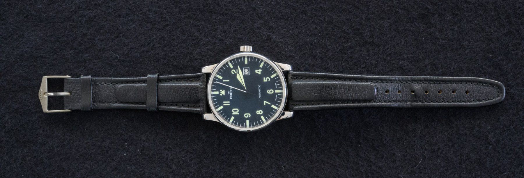 Fortis Orologi: FORTIS Classic Pilot Automatic Date Referenz 593.10.46 – Usato da Zürich venduto da An-Fu 5
