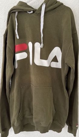 Fila Kapuzenpullover oliv Grösse XS guter Zustand