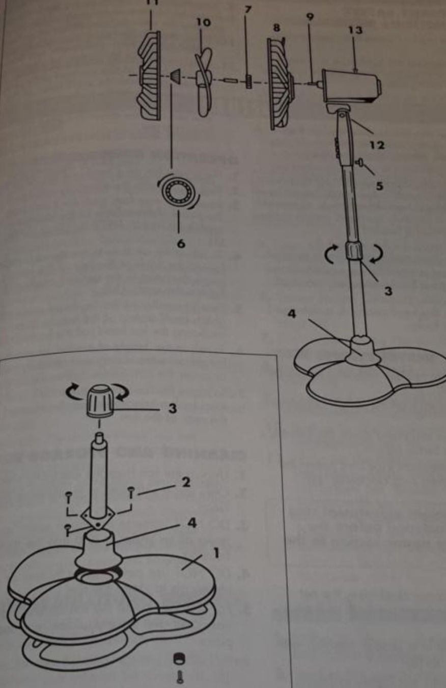 Ventilatori: Standventilator mit Schwenkfunktion - Stand up Fan – Usato da Zürich venduto da Giuseppe77 3