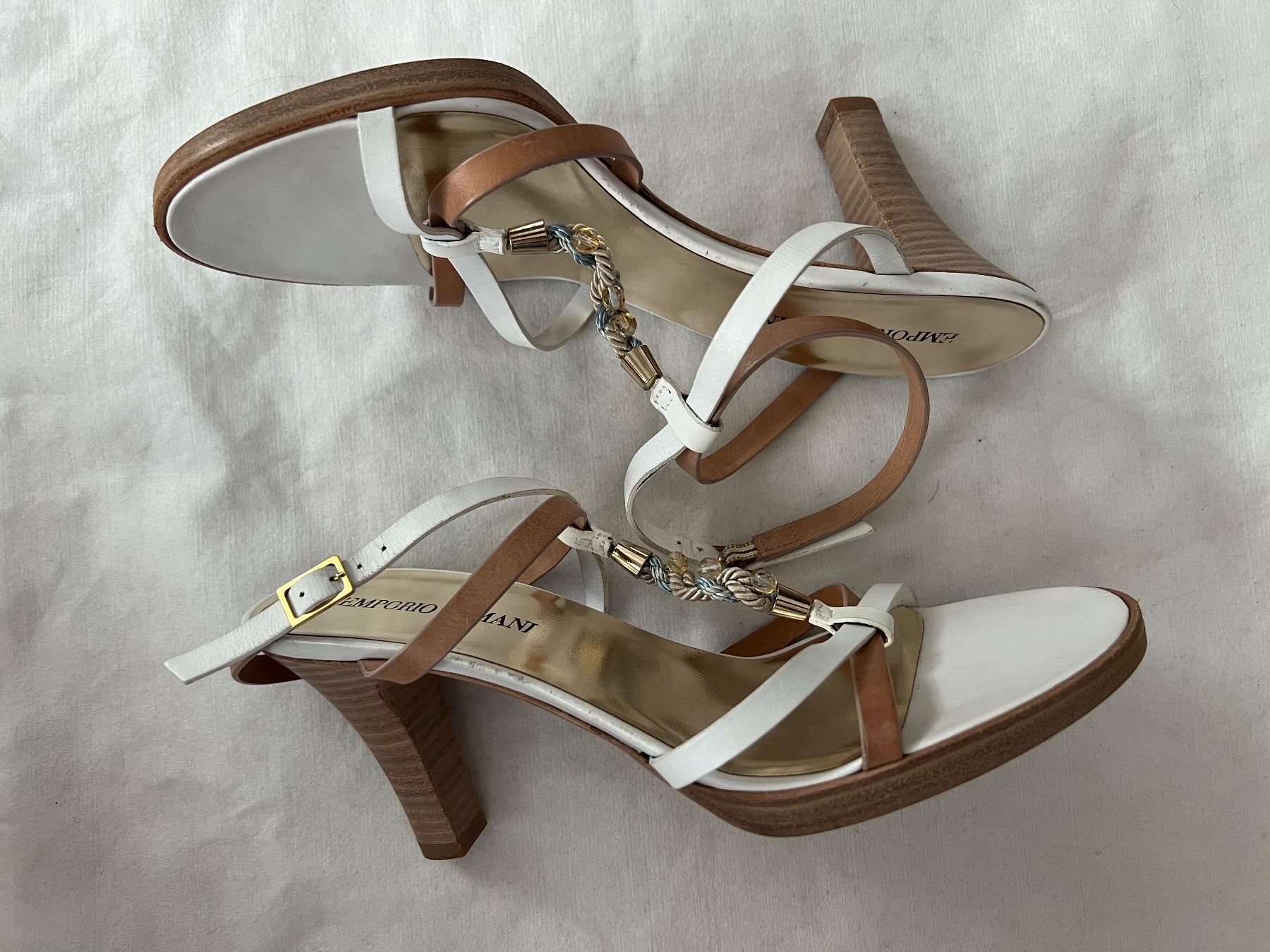 Armani Scarpe da donna: Giorgio Armani Strap Sandals – Nuovo (secondo la descrizione) da Genève venduto da eppla 2