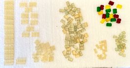 Lego 147 transparente Steine