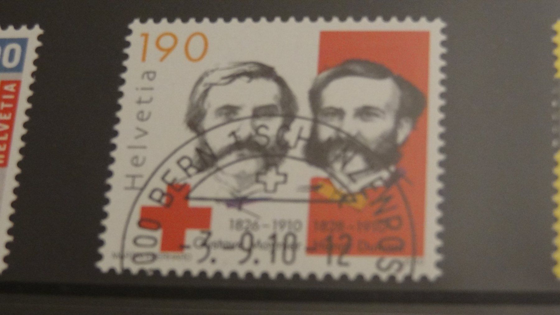 Tutti i francobolli: 2010 Henry Dunant ET Schanzenpost – Usato da Olten venduto da pechsisa1