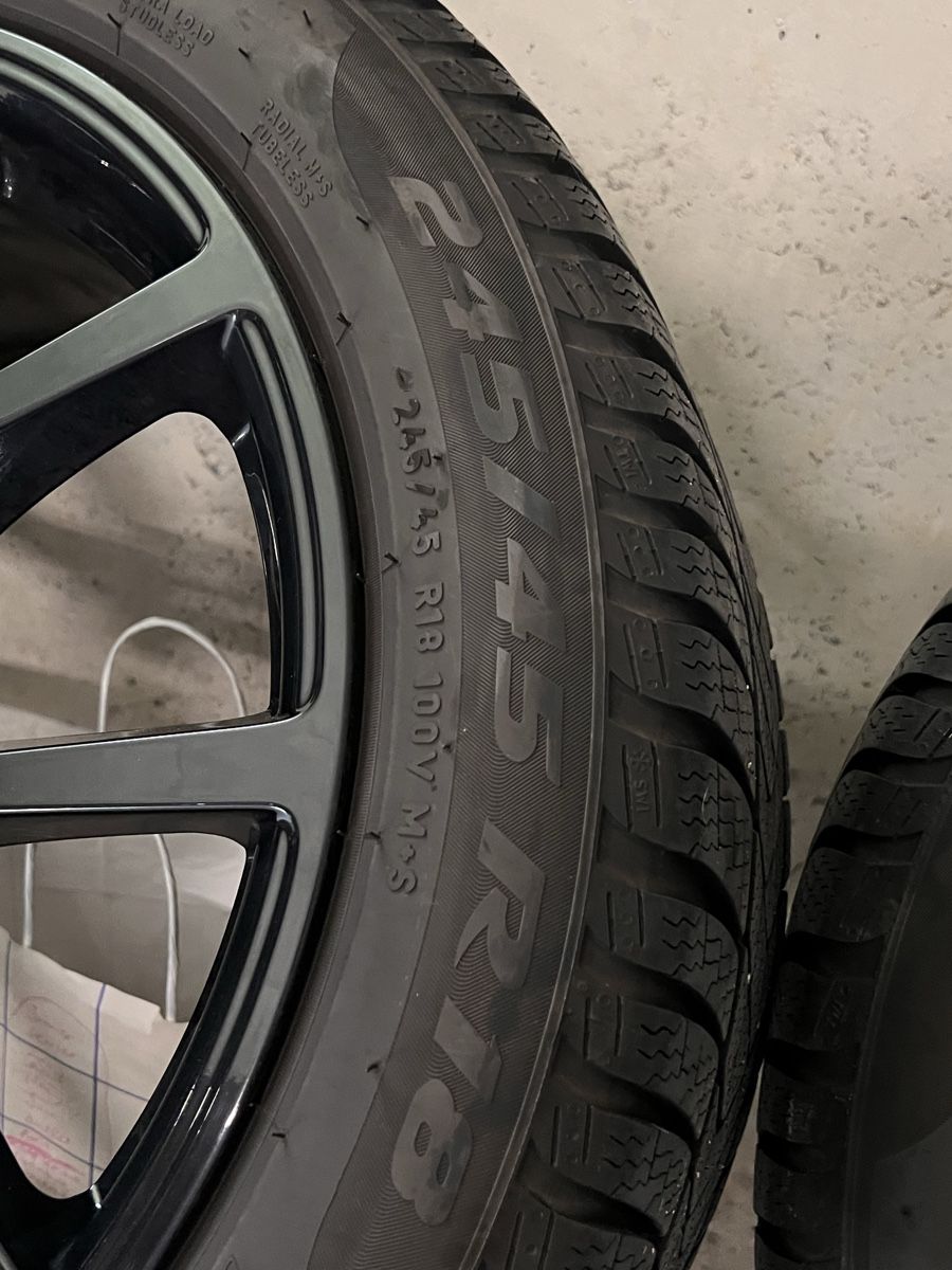 Mercedes-Benz Pneus & Kompletträder: Mercedes Benz Original Winterräder Pirelli 245/45 R18 – Neu (gemäss Beschreibung) aus Winterthur von ChicMarkt 4