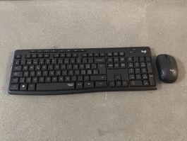 logi Tastatur mit Maus