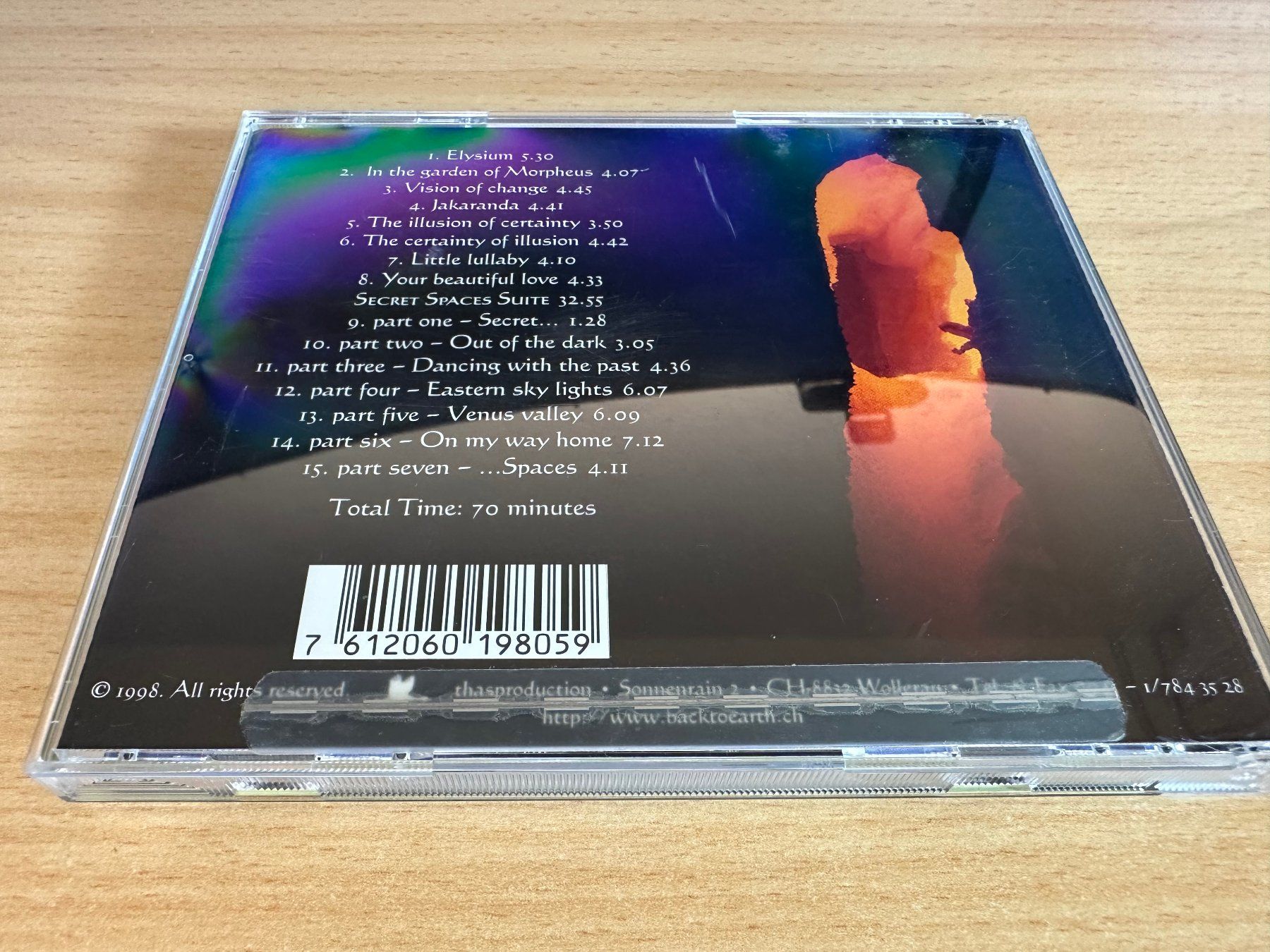 CD: Back To Earth – Secret Spaces – Usato da Rikon im Tösstal venduto da Alpenmutz 1