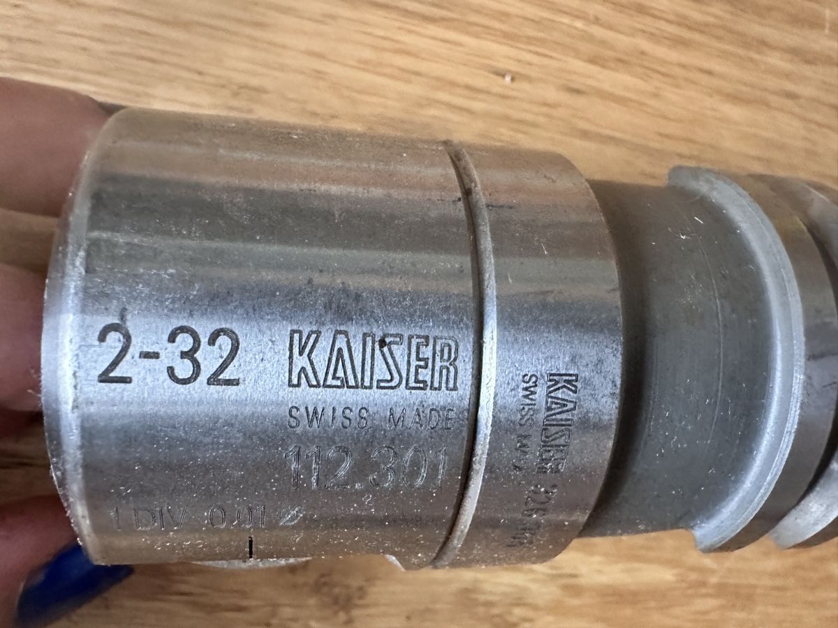 Kaiser Tutti gli attrezzi: Kaiser EWN 2-32 Boring Head 112.301 – Usato da Basel venduto da mad_q2sc 1