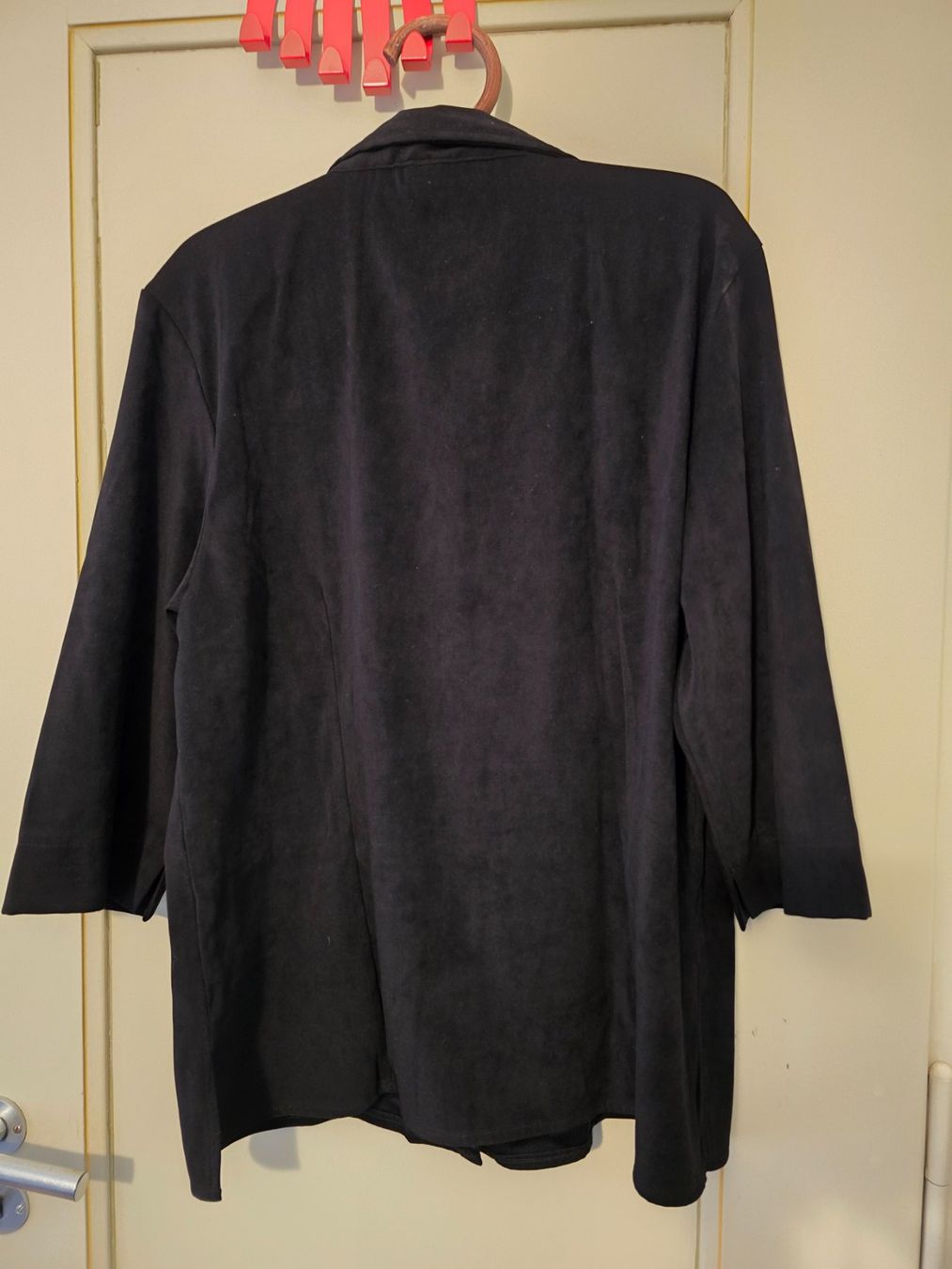 Blusen: Bluse-Jacke Schwarz First Avenue 44, Polyester/Elasthan – Neu (gemäss Beschreibung) aus Biel/Bienne von bormida63 1