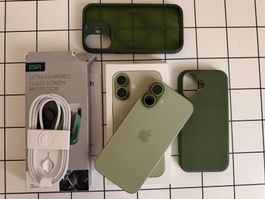 Apple iPhone 17 256gb sage grün green OVP Apfel Smartphone