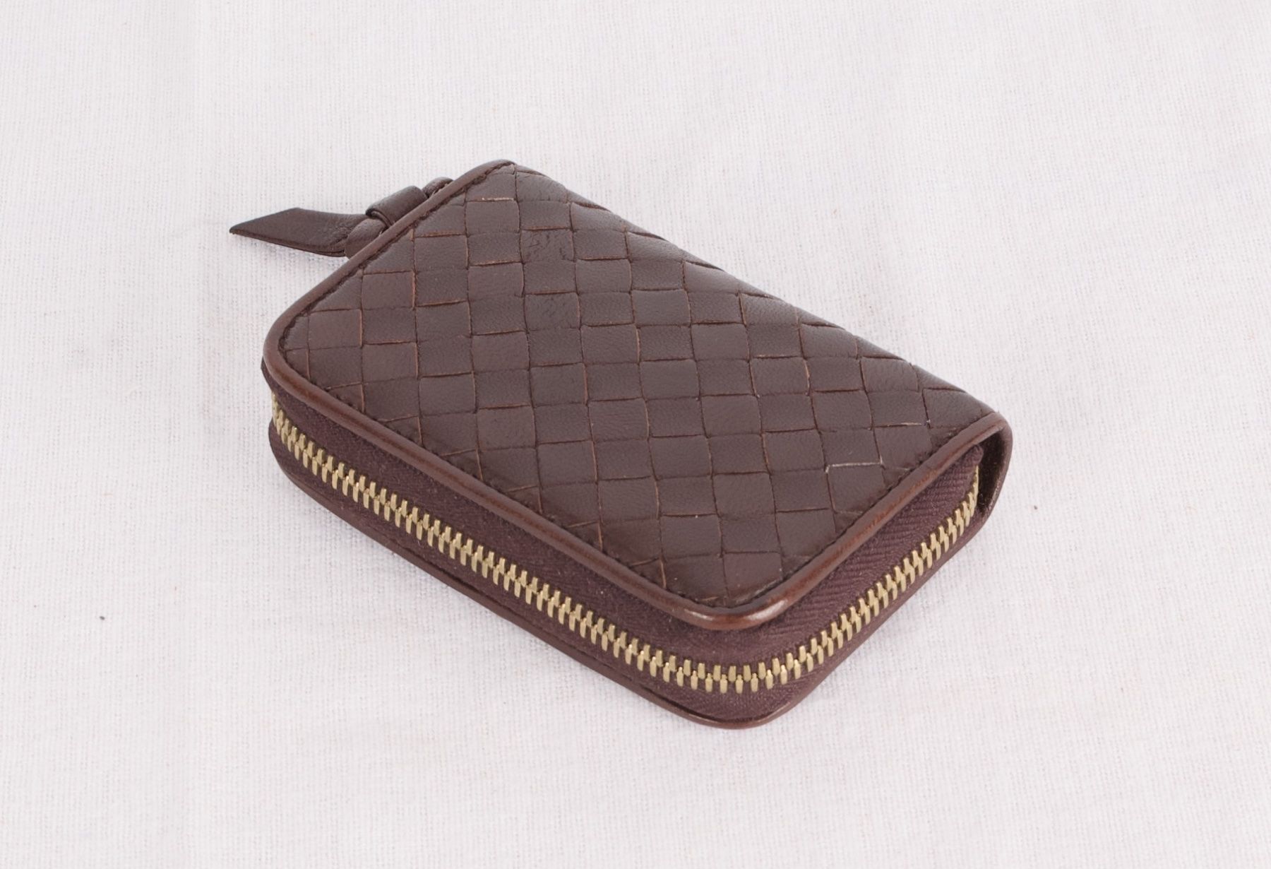 Bottega Veneta Portamonete: AUTH BOTTEGA VENETA INTRECCIATO CARD CASE. – Usato da Lausanne venduto da Lamedusac 2