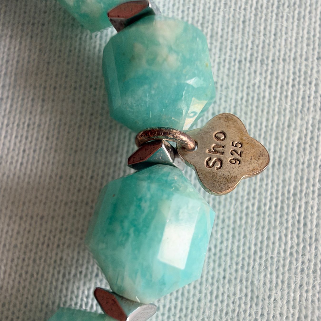 Bracelets: Bracelet in Amazonite – Neuf (Voir description) à Marly par Nor_al3 2
