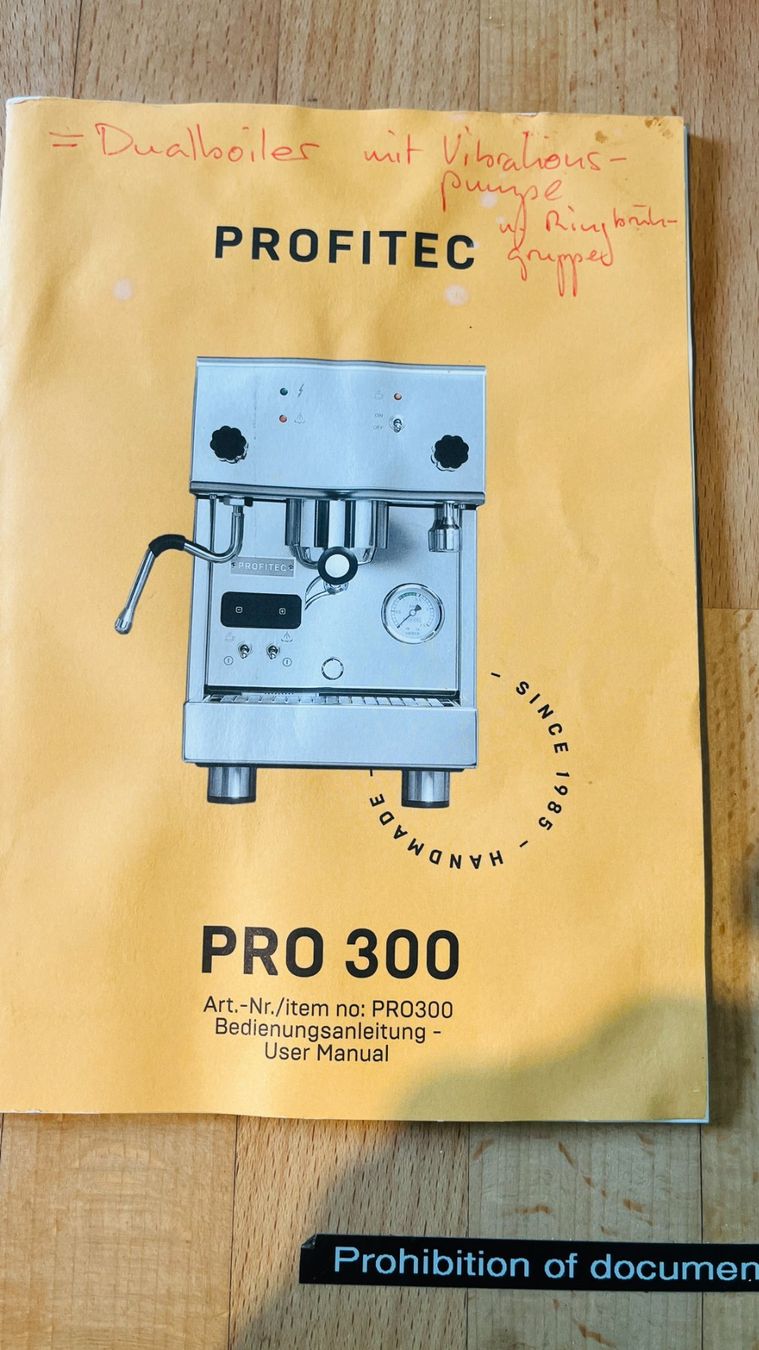 Profitec Macchine per caffè & Macchine per espresso: Espressomaschine Profitec - Pro 300 – Usato da Zürich venduto da drallalla 9