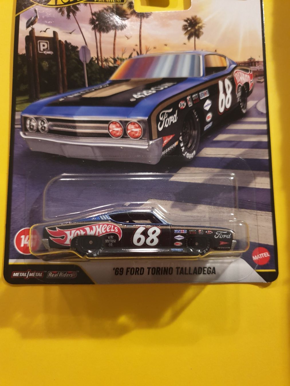 Hot Wheels Modellautos: Hot Wheels '69 FORD TORINO TALLADEGA – Neu und originalverpackt aus Oftringen von Rotor 2