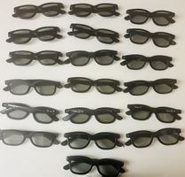 19x RealD 3D Kino-Brillen – ideal für Heimkino oder Events