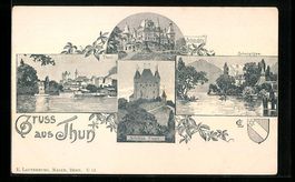Thun, Schloss Thun, Schadau, Scherzligen