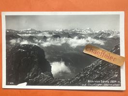  Blick vom Säntis 2504 m.ü.M. Churfirsten, Glarneralpen 1927