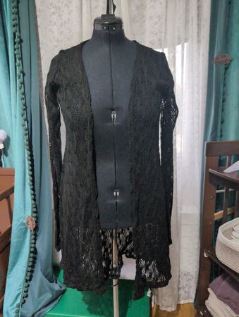 Spitzen Häkelcardigan, Hippie, Boho