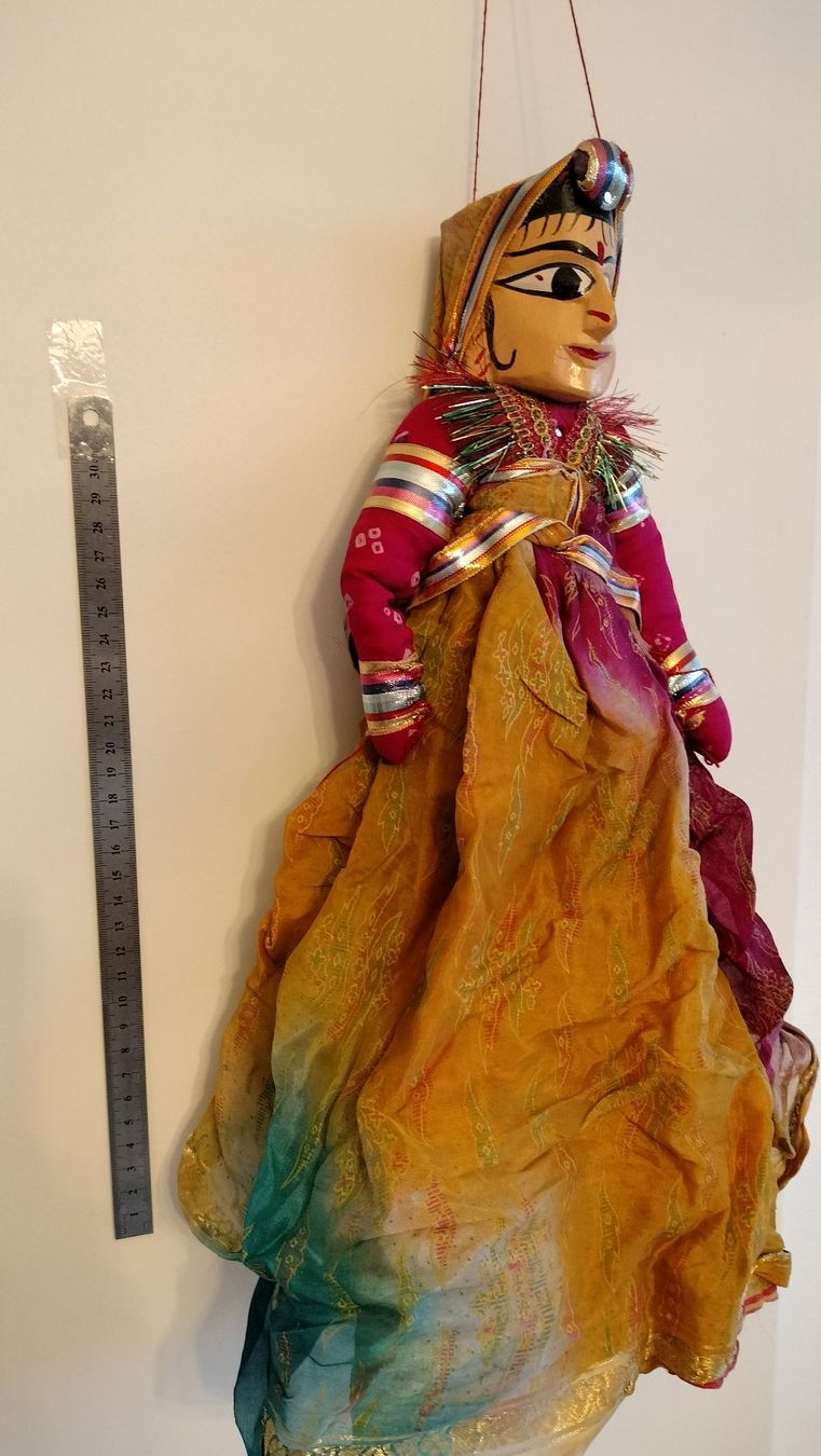 Giocattoli: Marionnettes traditionnelles du Rajasthan – Usato da Fribourg venduto da magomerlino 4