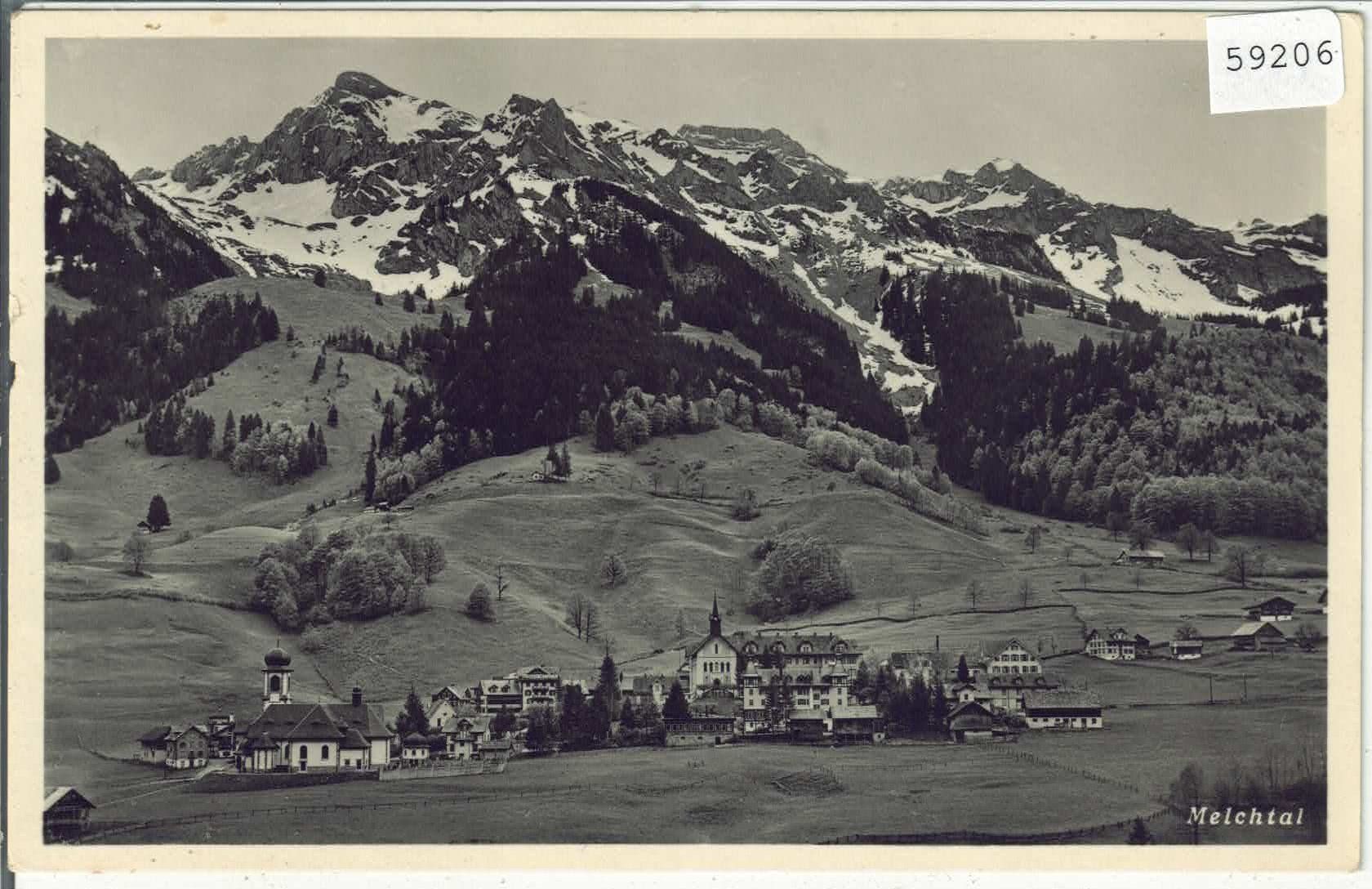 Ansichtskarten: Melchtal - Generalansicht – Gebraucht aus Ettingen von Kartenplanet