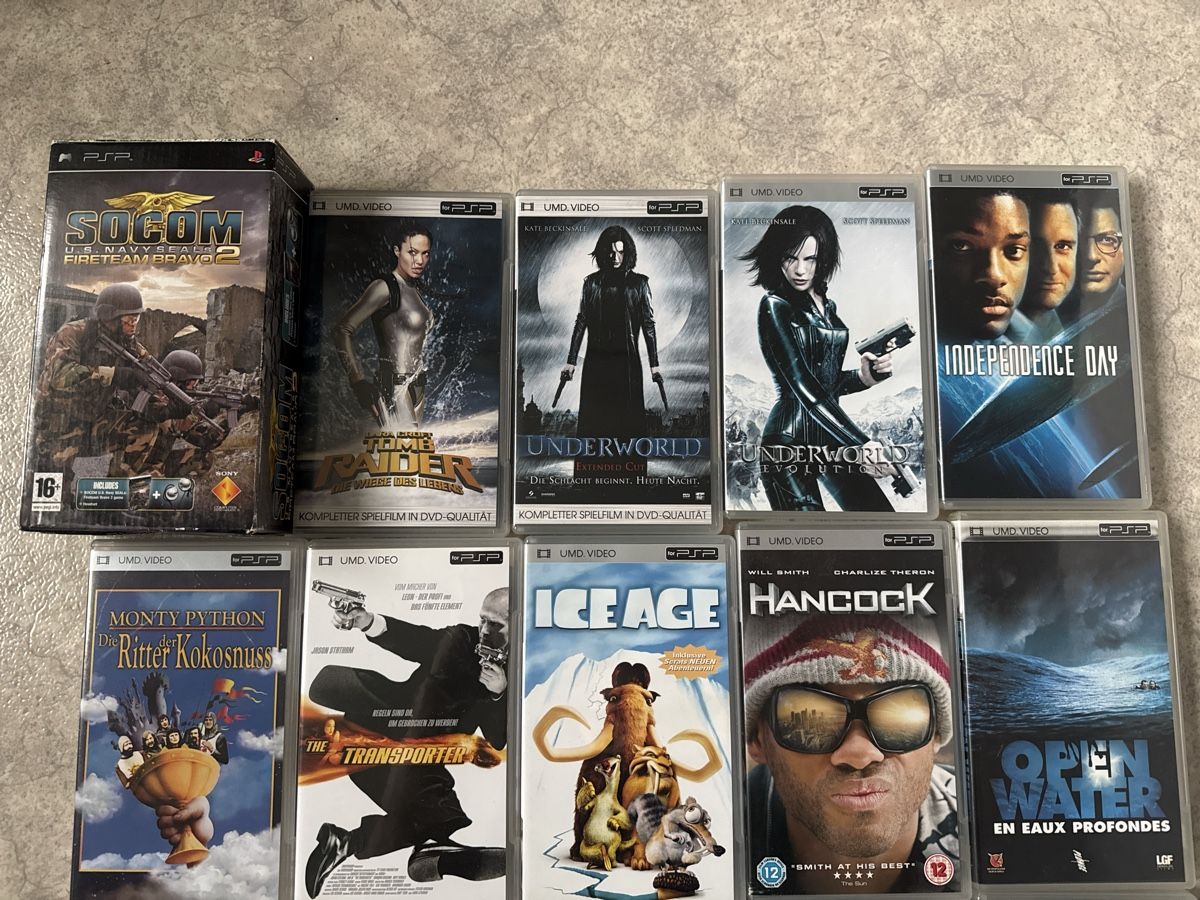 Giochi: Films et jeux Psp – Usato da Fribourg venduto da dio_79ds