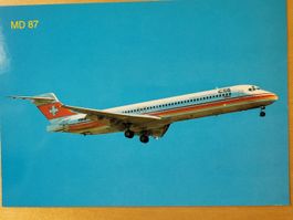 CTA – McDONELL DOUGLAS MD-87- POSTKARTE / CARTE POSTALE