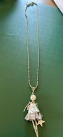 Süsse Puppe Halskette Modeschmuck Retro Vintage Kette