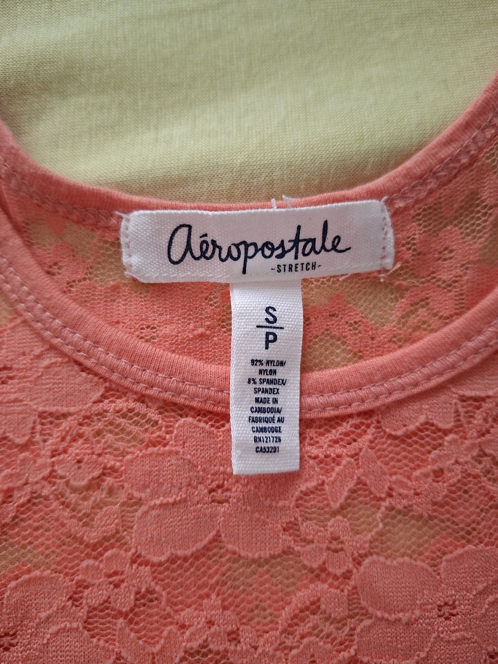 Top: Spitzen Top Gr. S Aéropostale – Usato da Balterswil venduto da Steineparadies 1