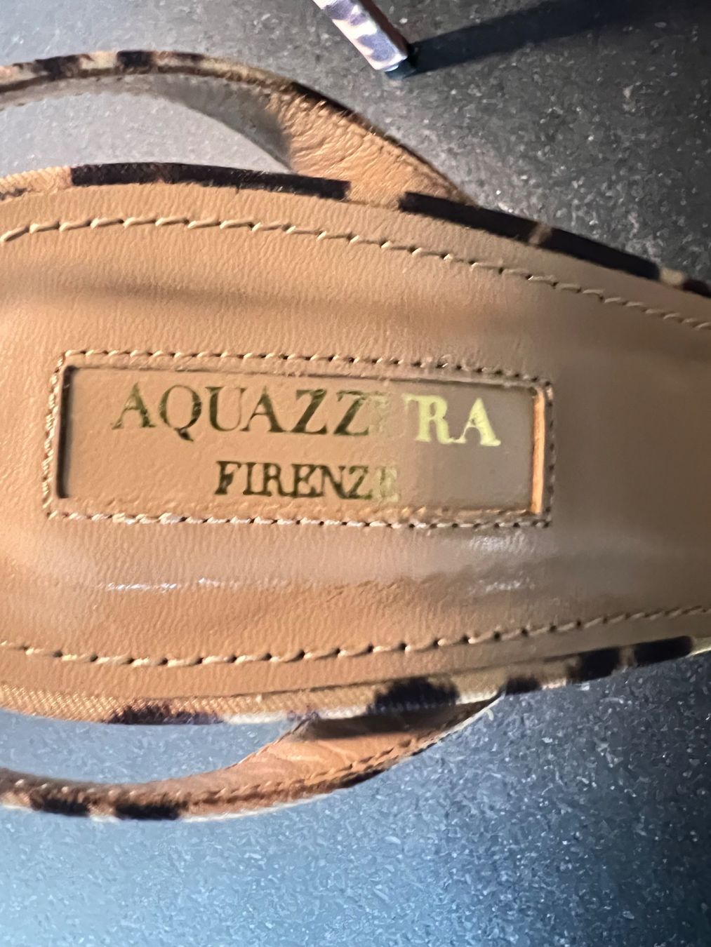 Aquazzura Scarpe da donna: AQUAZZURA LEOPARD PRINT SANDALS – Nuovo (secondo la descrizione) da Lausanne venduto da NYC67 5