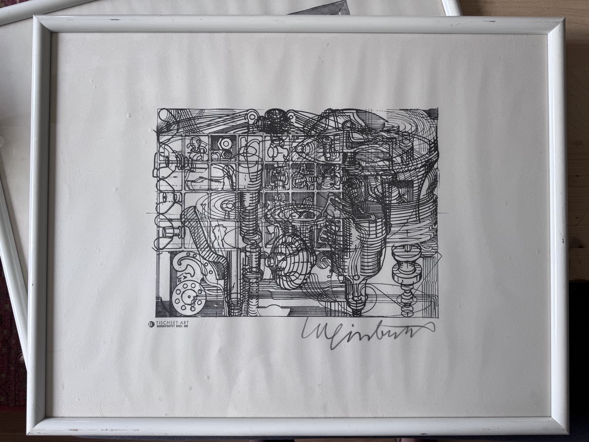 Grafica & Litografie: Lithographie Berhard Luginbühl – Usato da Riehen venduto da NatiC