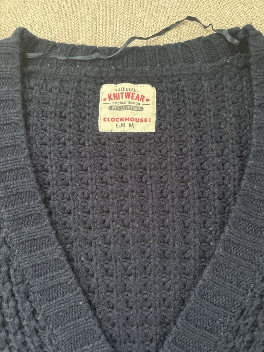 Giacche: Clockhouse Strickjacke, Marineblau, Gr. M, – Usato da Termen venduto da rowi13 1