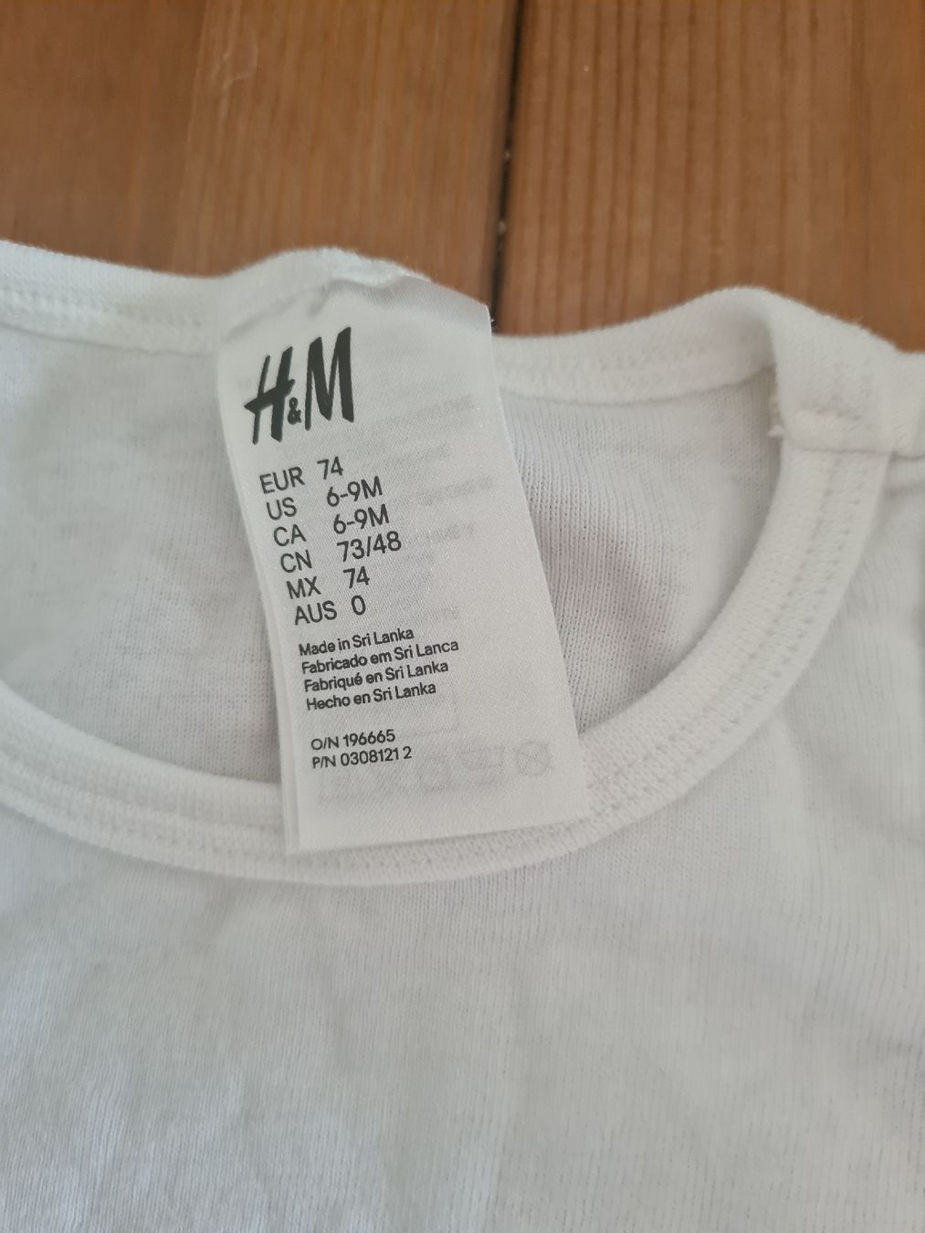 H&M Biancheria intima: Body H&M weiss Grösse 74  – Usato da Horw venduto da Mirii91 1