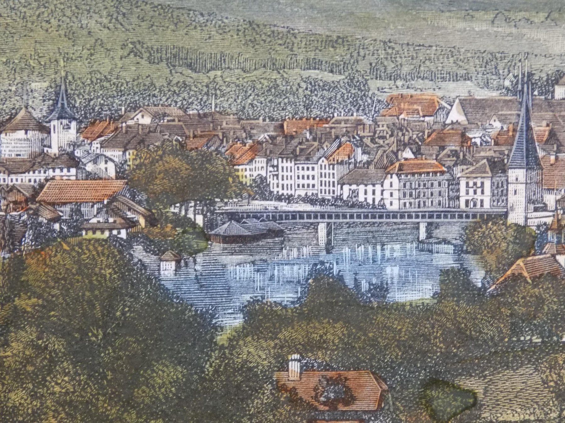 Incisioni: Solothurn koloriert – Usato da Risch venduto da Rischli15 9