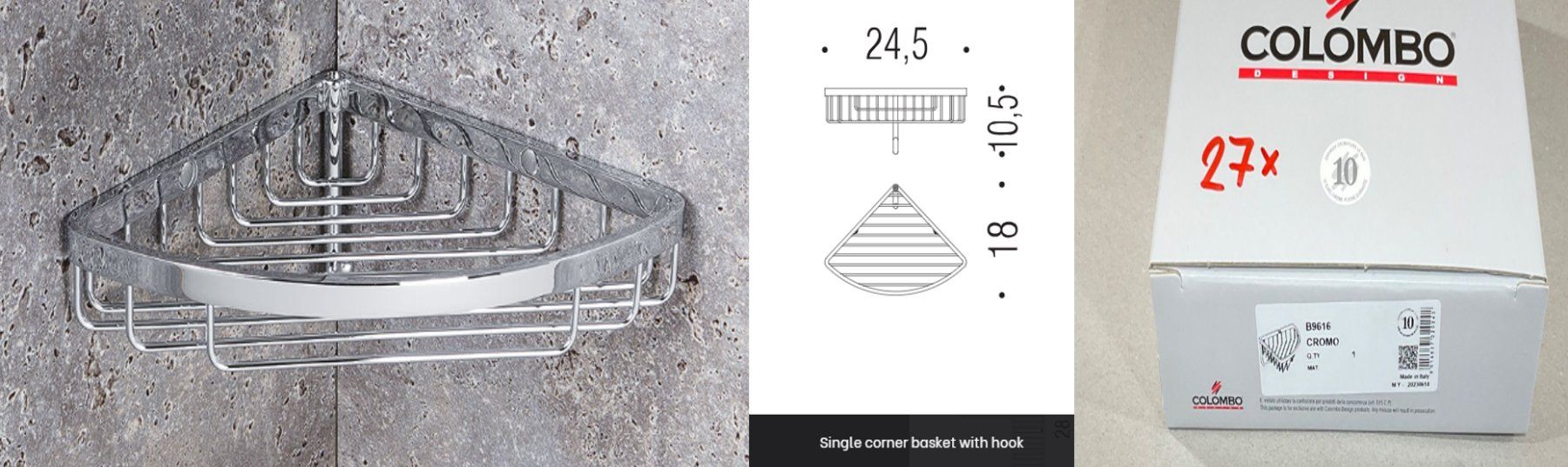 Portasapone: Posten (80Stk) Colombo Bad Accessoires – Nuovo (secondo la descrizione) da Derendingen venduto da Meisterstuecke 4