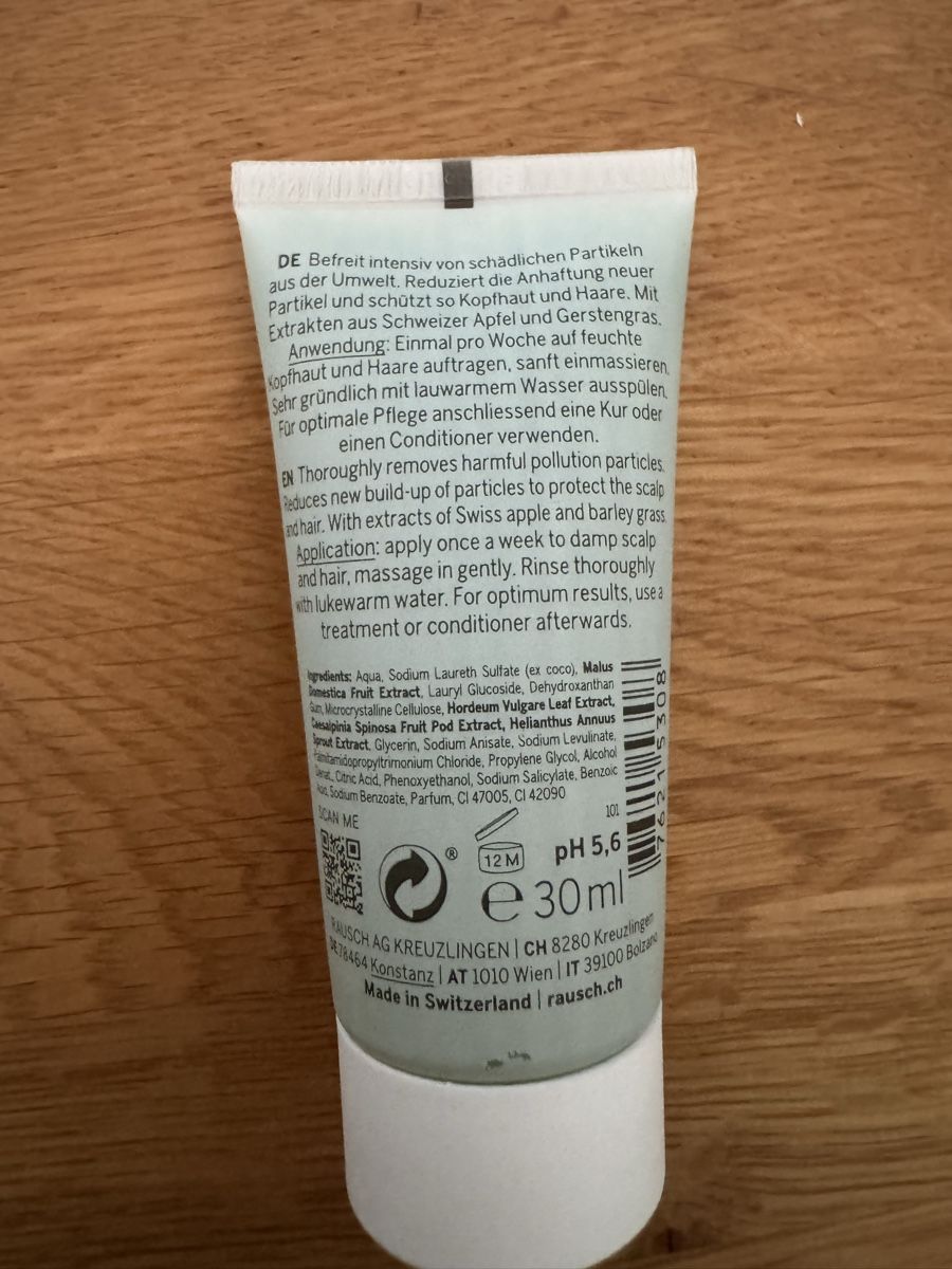 Prodotti per capelli: Rausch Anti-Pollution-Peeling-Shampoo 30ml – Nuovo e nell'imballaggio originale da Winkel venduto da Schorley 1