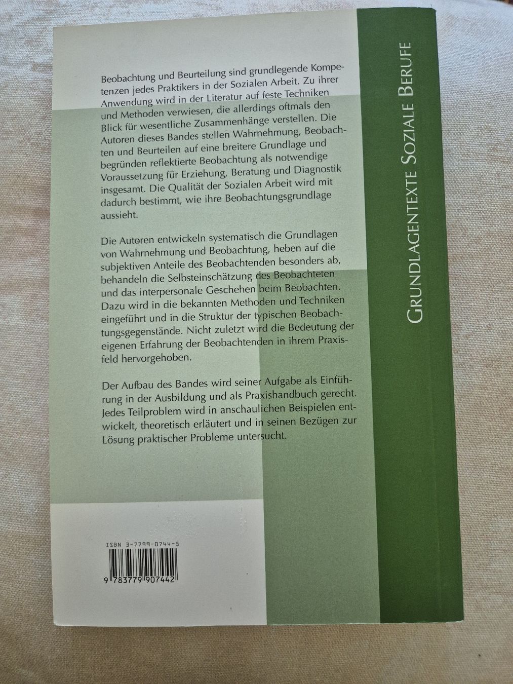 Libri: Fachbuch Beobachtungslehre – Usato da Illnau venduto da Schnemi 1