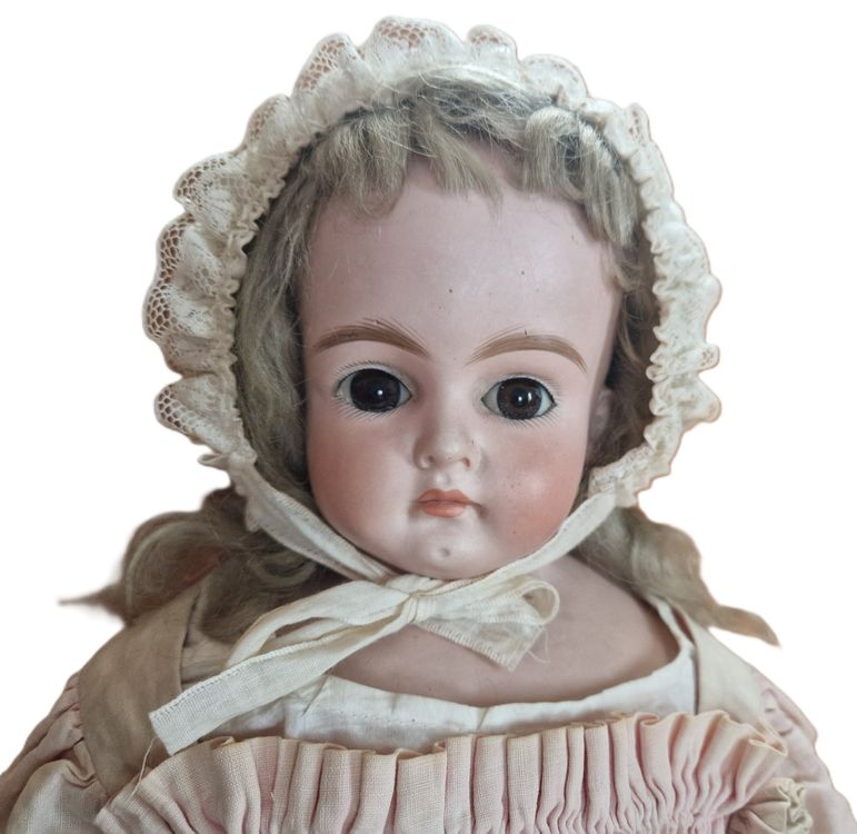 Ancienne Poupée En Cire Allemande Ou Anglaise 36 Cm – Pierotti, Montanari, Meech – Vintage 1880