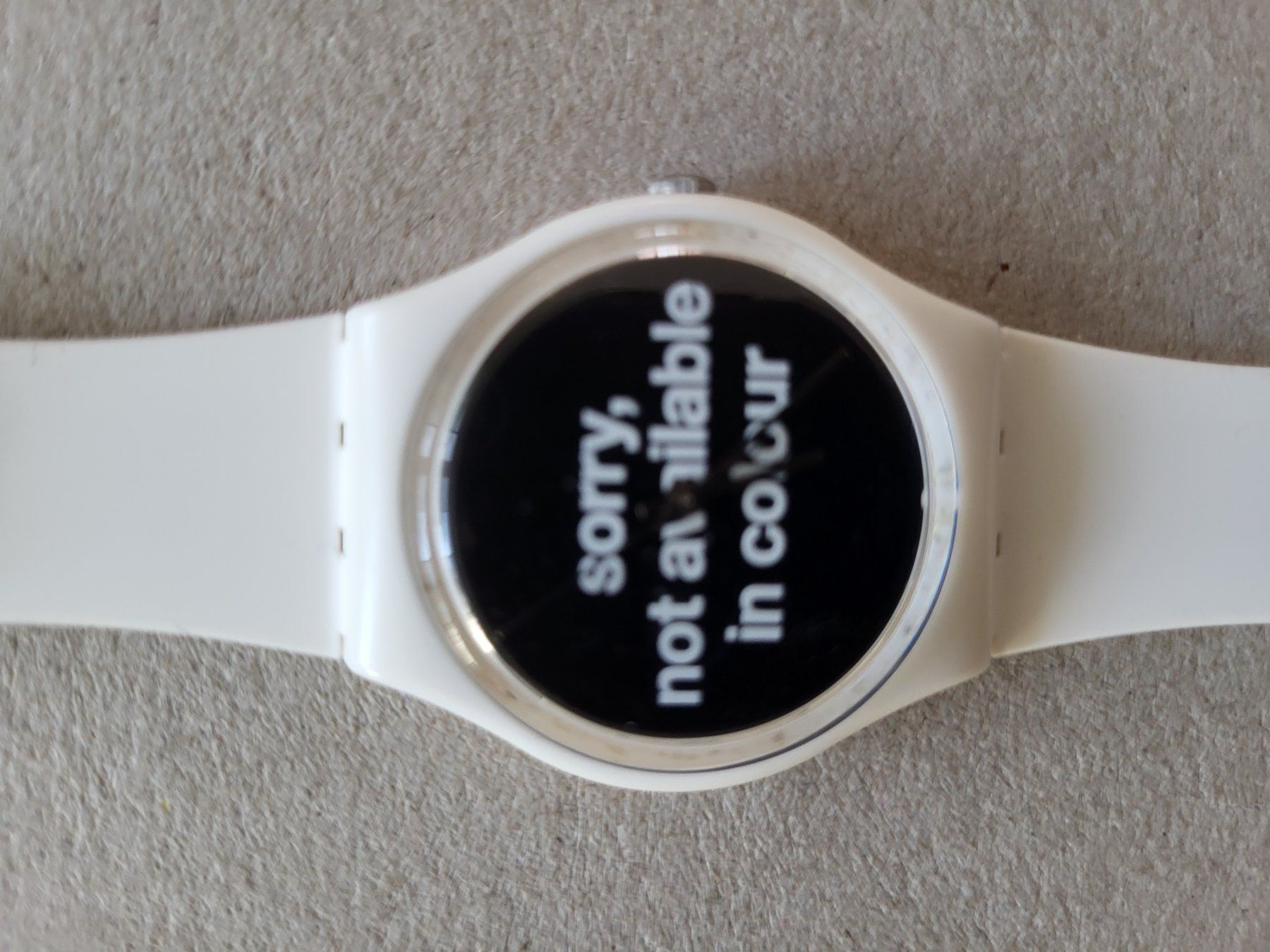 Swatch Orologi: Swatch NOT AVAILABLE IN COLOUR – Usato da Altdorf UR venduto da reuss53 1