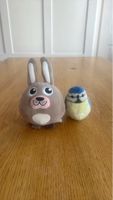 Plüschtier Hase und Vogel guter Zustand