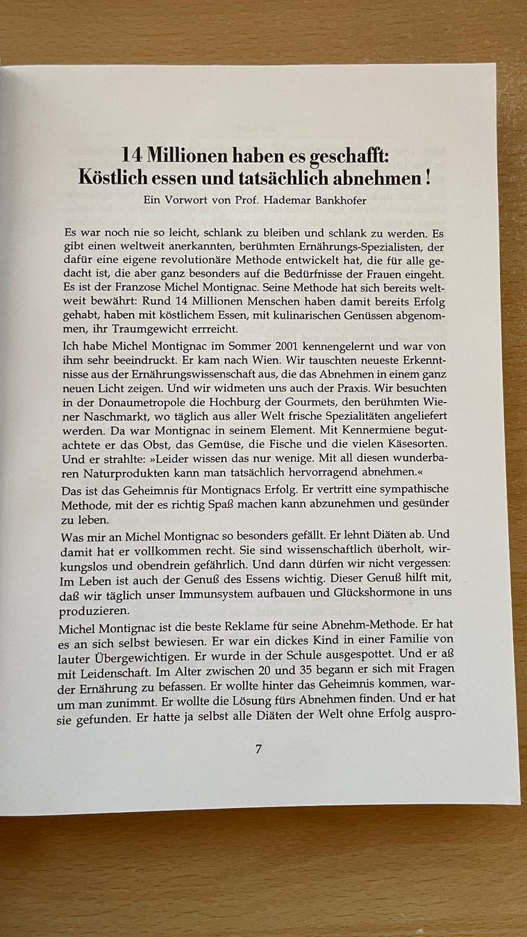 Libri: Montignac Methode: Schlank werden & bleiben mit Genuss! – Usato da Glattfelden venduto da cybermaxx 4