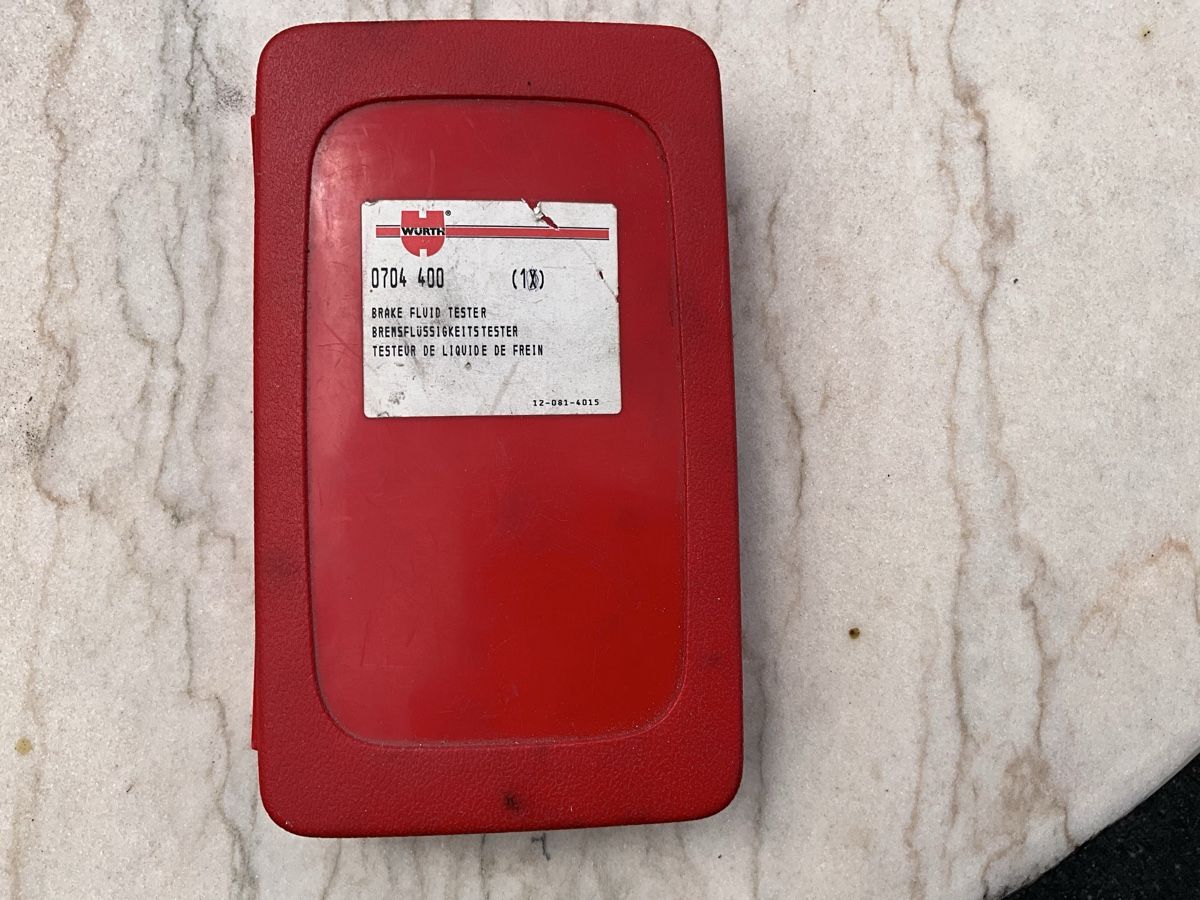 Würth Misurare: WURTH Bremsfluessigkeitstester BFT 345 im Koffer – Usato da Thal venduto da nocheli