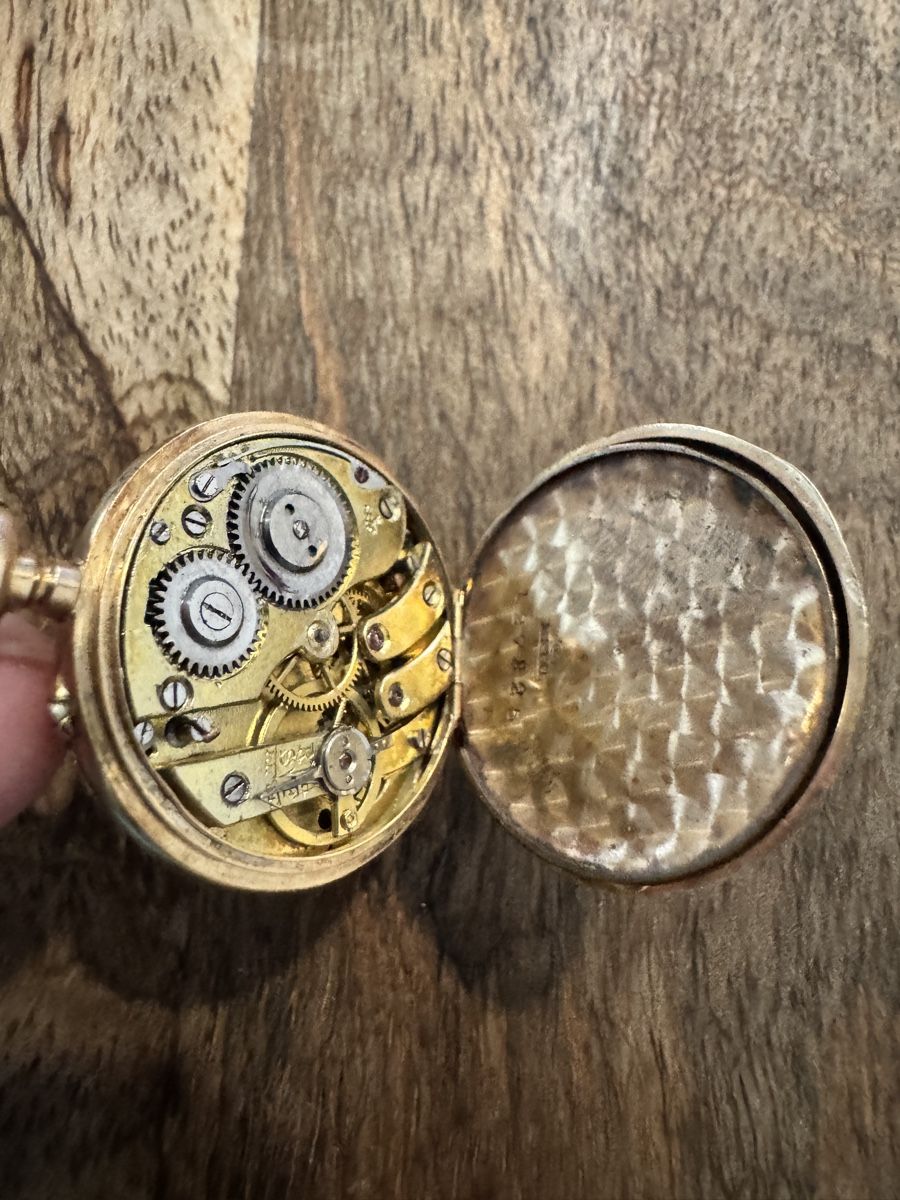 Anhänger: Antike 14K Goldene Taschenuhr oder Anhänger – Gebraucht aus Zürich von rom_mm69 4