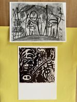 AK mit Kunst von A. R. Penck