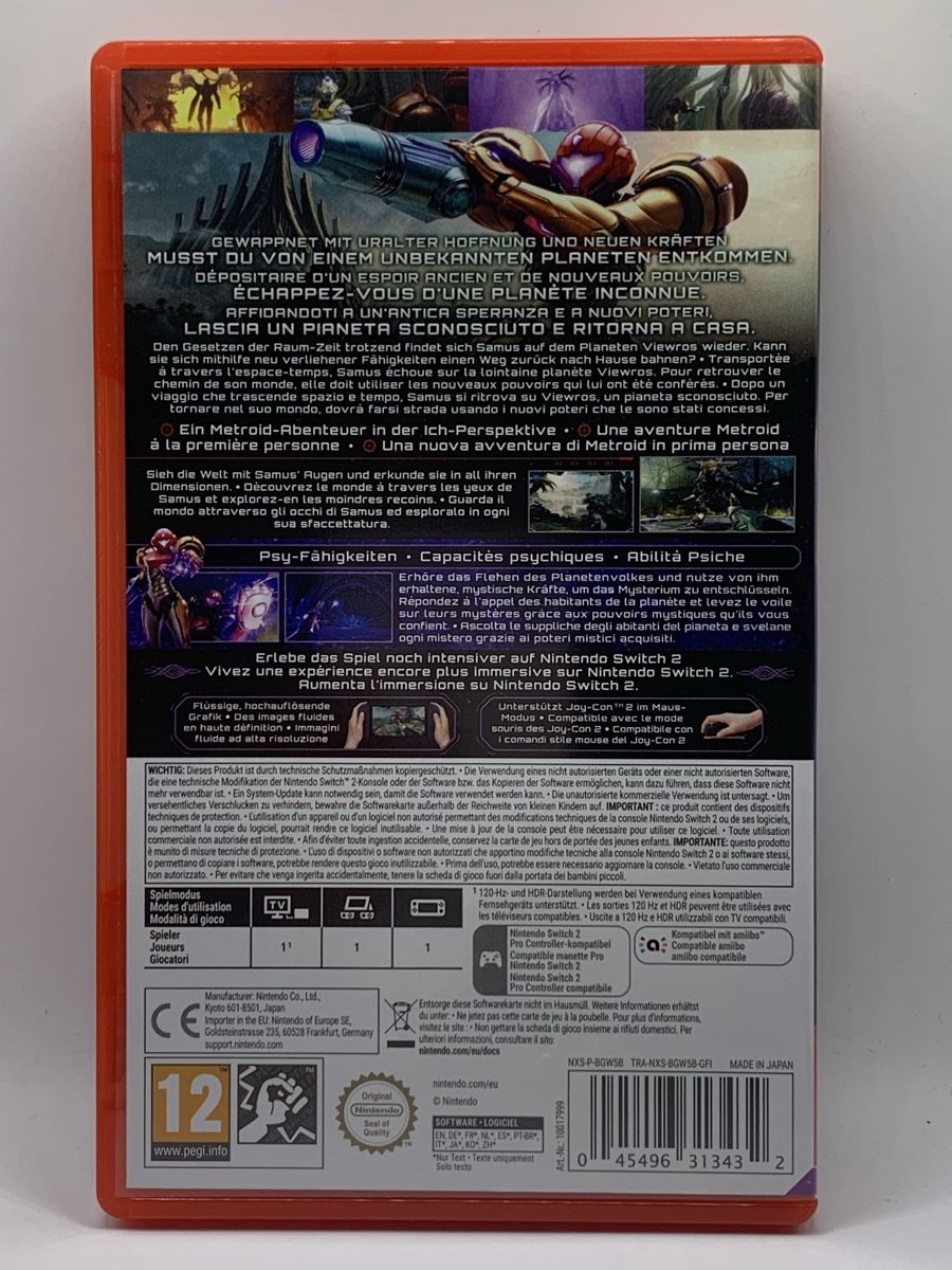 Nintendo Giochi: Metroid Prime 4 Beyond - Nintendo Switch 2 – Nuovo (secondo la descrizione) da Ostermundigen venduto da RG-Collector 1