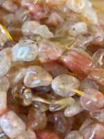 Strang echte citrin Nuggets / stone 8-10 mm