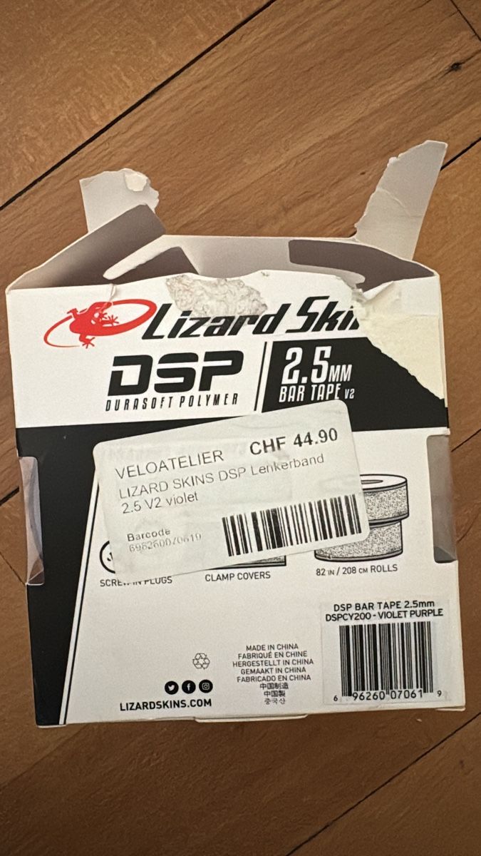 Pièces détachées: Lizard Skins Lenkerband DSP 2.5mm V2 Violett – D'occasion à Zürich par Skalandianer 1