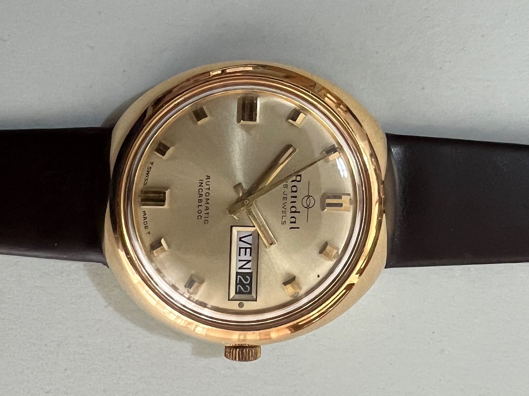 Swiss Orologi: Randal Automatique  VINTAGE – Usato da Vevey venduto da tono62 4